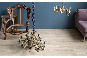 Кварцвиниловая плитка  VINILAM Cork Premium Дуб Сарагоса 33555